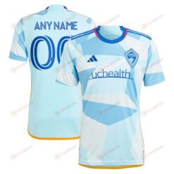 Colorado Rapids 2023 New Day Kit Men Custom Jersey - Light Blue