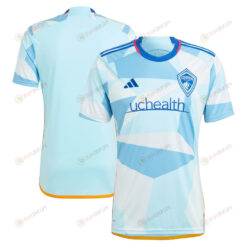 Colorado Rapids 2023 New Day Kit Men Jersey - Light Blue