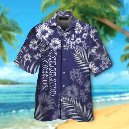 Colorado Rockies 3D Printed Hawaiian Shirt