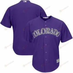 Colorado Rockies Alternate Official Cool Base Team Jersey - Purple