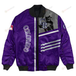 Colorado Rockies Bomber Jacket 3D Printed Personalized Baseball For Fan