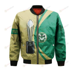 Colorado State Rams Bomber Jacket 3D Printed 2022 National Champions Legendary