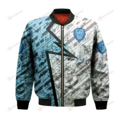 Columbia Lions Bomber Jacket 3D Printed Abstract Pattern Sport