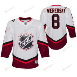 Columbus Blue Jackets Zach Werenski White 2022 All-Star Eastern Jersey Youth