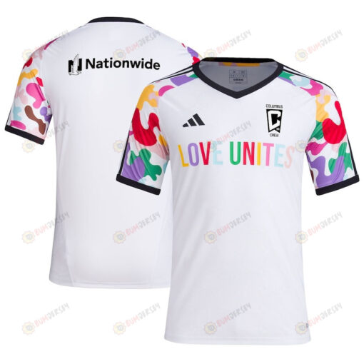 Columbus Crew 2023 Pride Pre-Match Men Jersey - White