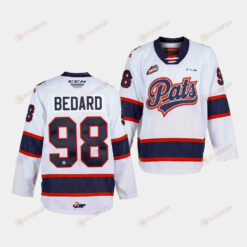 Connor Bedard 98 Regina Pats 2023 NHL Draft Youth Jersey- White