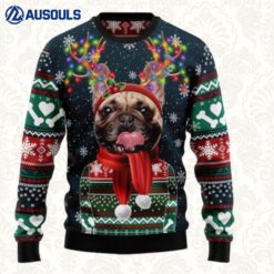 Cool French Bulldog Ugly Sweaters For Men Women Unisex
