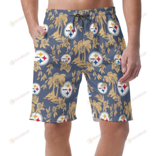 Cool Pittsburgh Steelers Swim Trunk Hawaiian Shorts Summer Shorts Men Shorts - Print Shorts