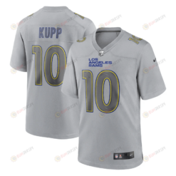 Cooper Kupp 10 Los Angeles Rams Men Atmosphere Fashion Game Jersey - Gray