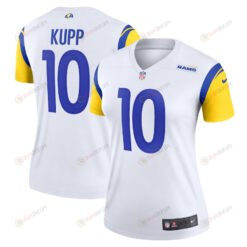 Cooper Kupp 10 Los Angeles Rams Women's Legend Jersey - White