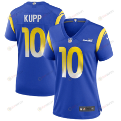 Cooper Kupp 10 Los Angeles Rams Women's Team Game Jersey - Royal