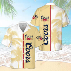 Coors Banquet Palm 3D Printed Hawaiian Shirt