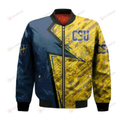 Coppin State Eagles Bomber Jacket 3D Printed Abstract Pattern Sport