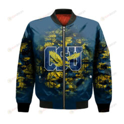Coppin State Eagles Bomber Jacket 3D Printed Camouflage Vintage