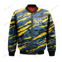 Coppin State Eagles Bomber Jacket 3D Printed Sport Style Team Logo Pattern