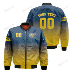 Coppin State Eagles Fadded Bomber Jacket 3D Printed