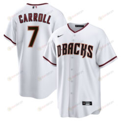 Corbin Carroll 7 Arizona Diamondbacks Home Men Jersey - White