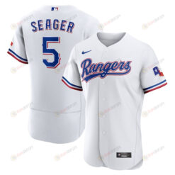 Corey Seager 5 Texas Rangers Home Player Elite Jersey - White