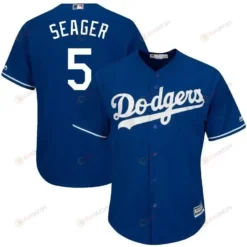 Corey Seager Los Angeles Dodgers Big And Tall Alternate Cool Base Player Jersey - Royal