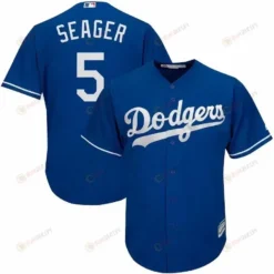 Corey Seager Los Angeles Dodgers Fashion Official Cool Base Player Jersey - Royal