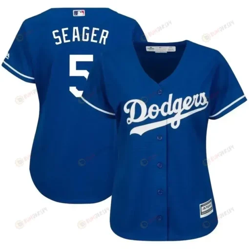 Corey Seager Los Angeles Dodgers Women's Cool Base Player Jersey -royal