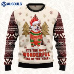 Corgi The Most Beautiful Time Ugly Sweaters For Men Women Unisex
