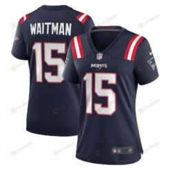 Corliss Waitman New England Patriots Women's Player Game Jersey - Navy