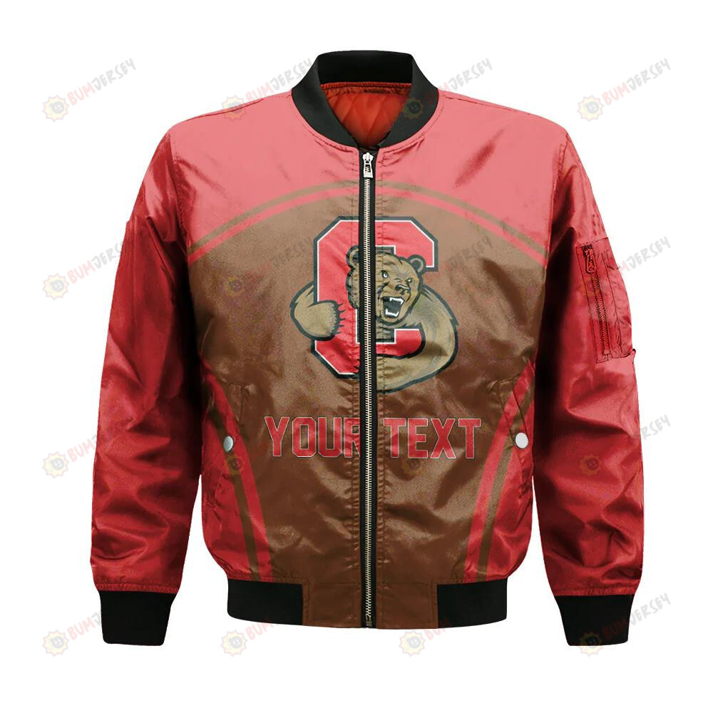 Cornell Big Red Bomber Jacket 3D Printed Curve Style Sport
