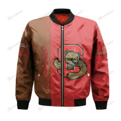 Cornell Big Red Bomber Jacket 3D Printed Half Style