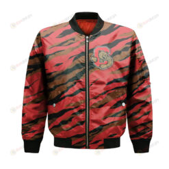 Cornell Big Red Bomber Jacket 3D Printed Sport Style Team Logo Pattern