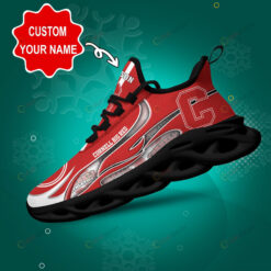 Cornell Big Red Logo Unique Pattern Custom Name 3D Max Soul Sneaker Shoes