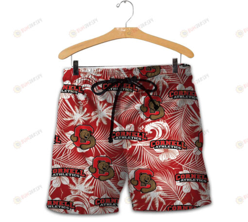 Cornell Big Red Men Shorts Tropical Seamless