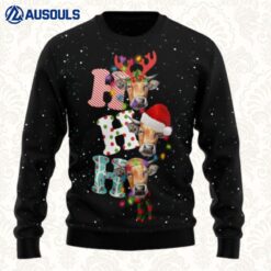 Cow Ho Ho Ho Ugly Sweaters For Men Women Unisex