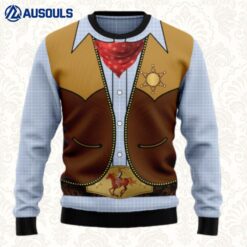 Cowboy Costume Ugly Sweaters For Men Women Unisex