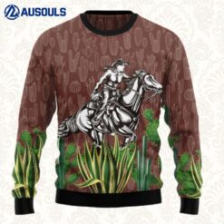 Cowgirl Cactus Ugly Sweaters For Men Women Unisex