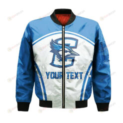 Creighton Bluejays Bomber Jacket 3D Printed Curve Style Sport