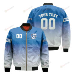 Creighton Bluejays Fadded Bomber Jacket 3D Printed