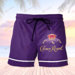 Crown Royal In Purple Hawaiian Shorts Summer Shorts Men Shorts - Print Shorts