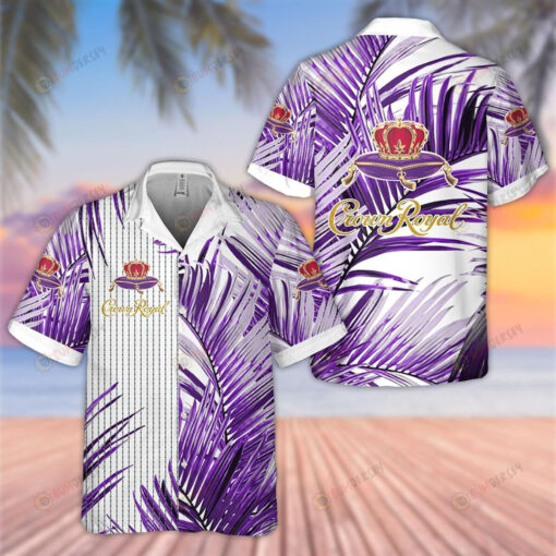 Crown Royal Light 3D Printed Hawaiian Shirt