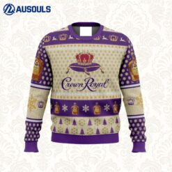 Crown Royal Wine Lovers Ugly Sweaters For Men Women Unisex