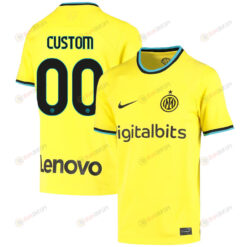 Custom 00 Inter Milan 2022/23 Third Jersey - Youth