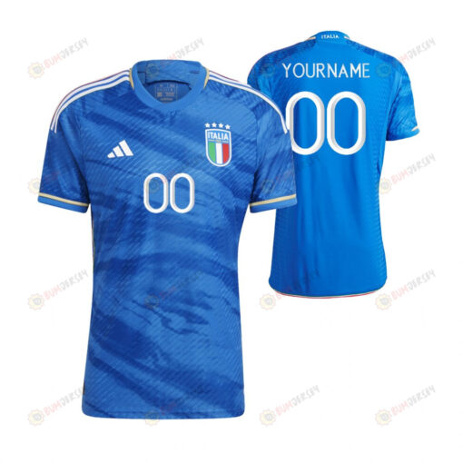 Custom 00 Italy National Team 2023-24 Home Jersey - Player Version