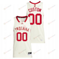 Custom 00 White Indiana Hoosiers 2022 Basketball Honoring Black Excellence Jersey