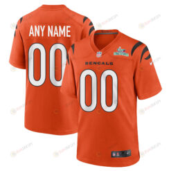 Custom Cincinnati Bengals Super Bowl LVII Champions Men Alternate Game Jersey - Orange