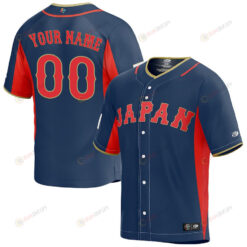 Custom Japan Baseball 2023 World Baseball Classic Jersey - Navy