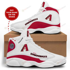 Custom Name Arizona Diamondbacks Air Jordan 13 Shoes Sneakers