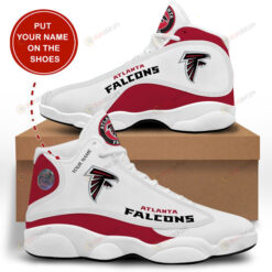 Custom Name Atlanta Falcons Pattern Air Jordan 13 Shoes Sneakers