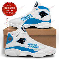 Custom Name Carolina Panthers Air Jordan 13 Shoes Sneakers