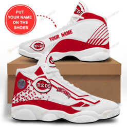 Custom Name Cincinnati Reds Air Jordan 13 Shoes Sneakers