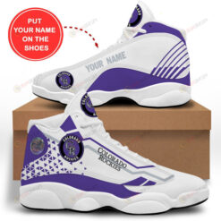 Custom Name Colorado Rockies Air Jordan 13 Shoes Sneakers